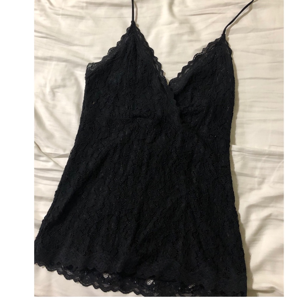 Black Lace Halter size M The Limited